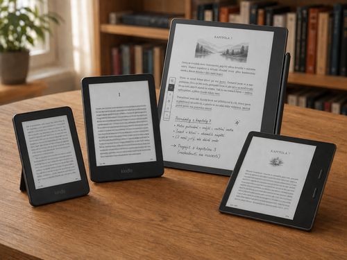 Čtečky Kindle