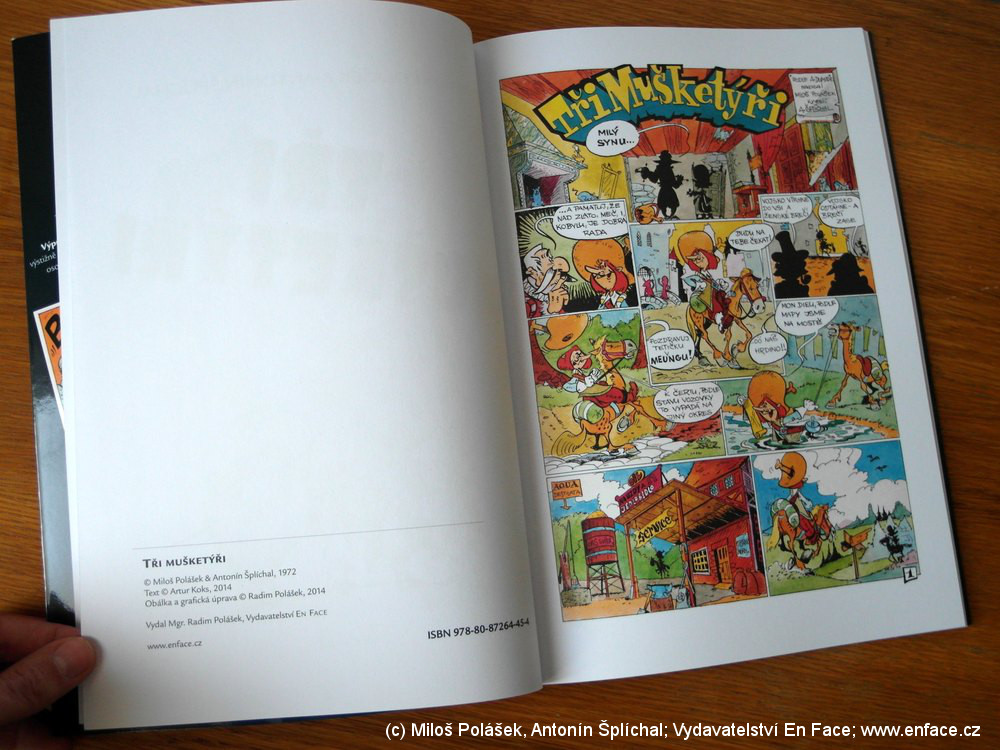 Nahlédnutí do komiksu – úvodní strana