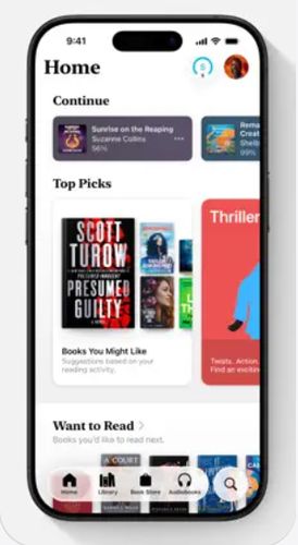 Apple Books aplikace